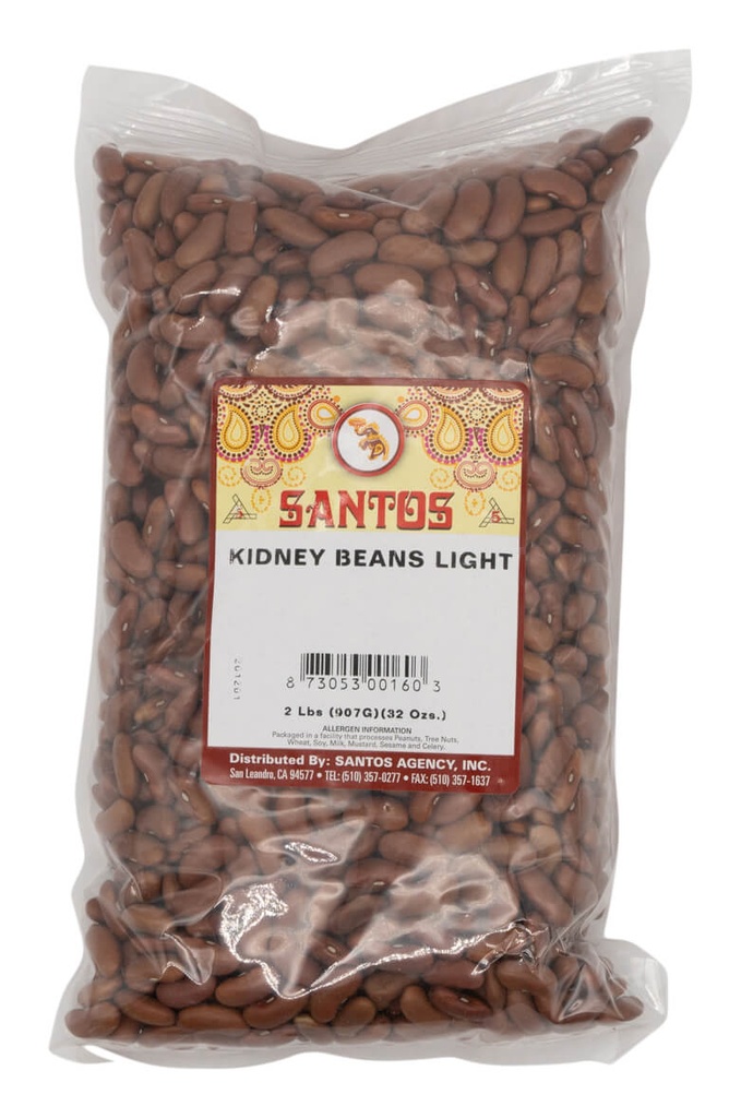 SANTOS LIGHT KIDNEY BEANS 2LB