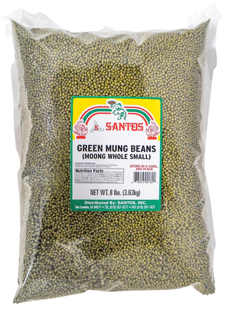 SANTOS MOONG WHOLE SMALL  8LB