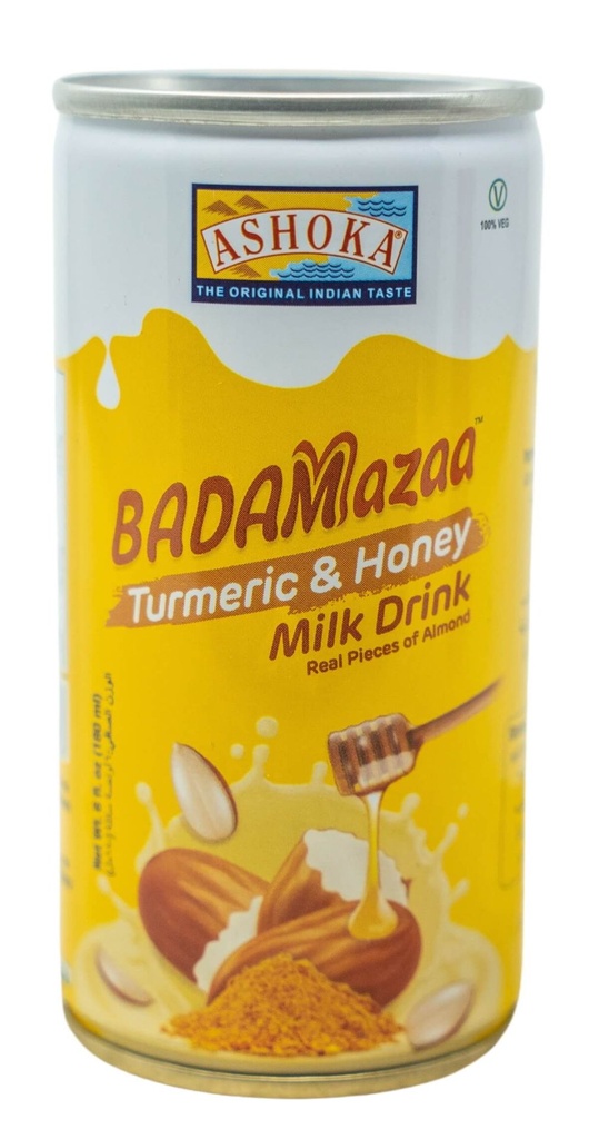 ASHOKA BADAM TURMERIC AND HONEY MILK 180ML(10/23)