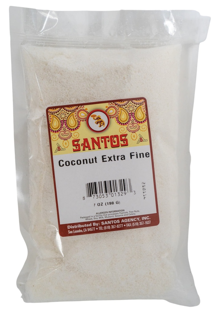 SANTOS COCONUT EXTRA FINE POWDER 7OZ