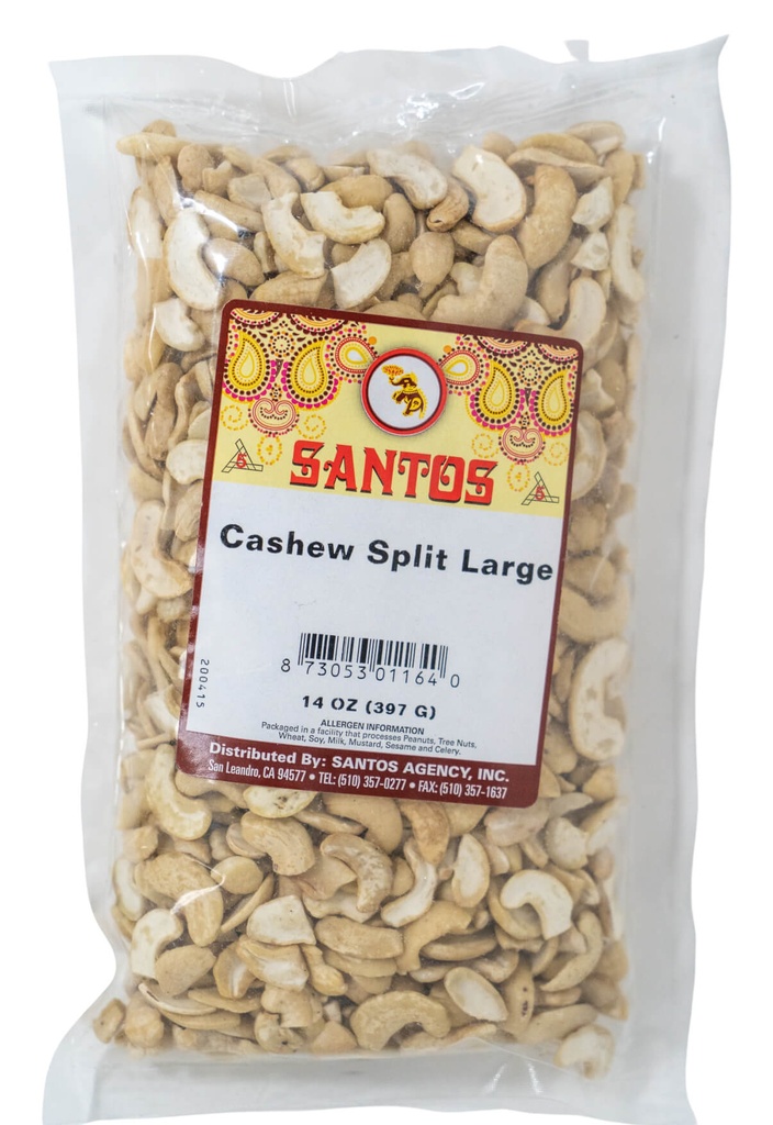 SANTOS CASHEW PIECES LARGE  14OZ