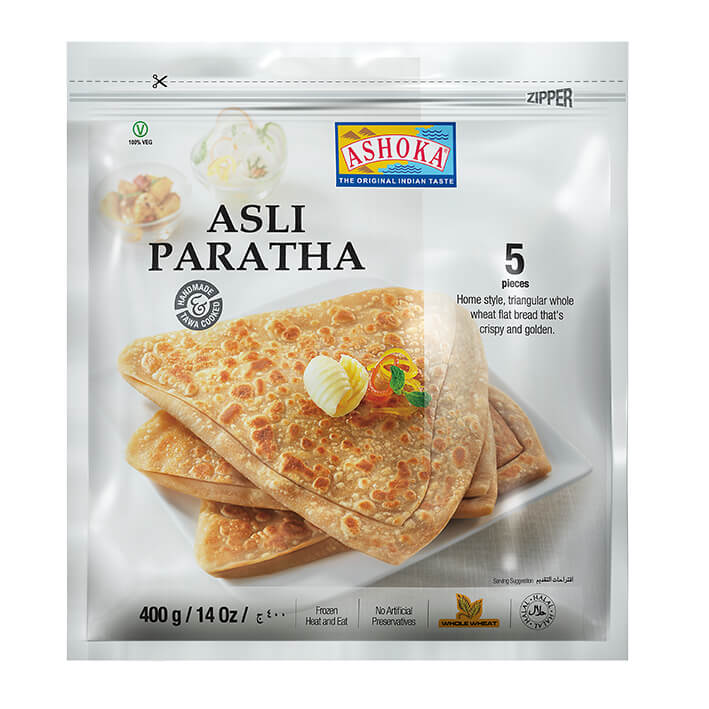 ASHOKA 15PC ASLI PLAIN PARATHA FAMILY PACK 1200GM