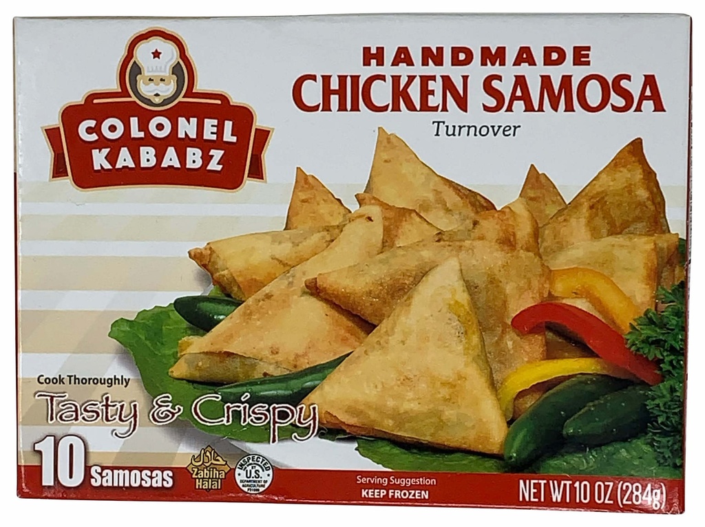 COLONEL KABABZ CHICKEN CRISPY SAMOSA 312GM (08/25)