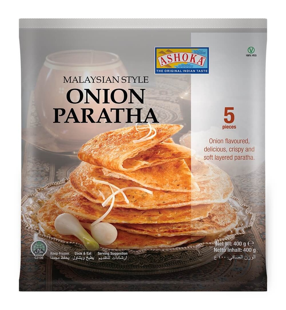 ASHOKA 4PC ONION PARATHA 400GM