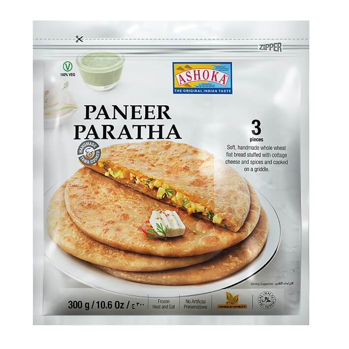 ASHOKA 3PC PANEER PARATHA 300GM