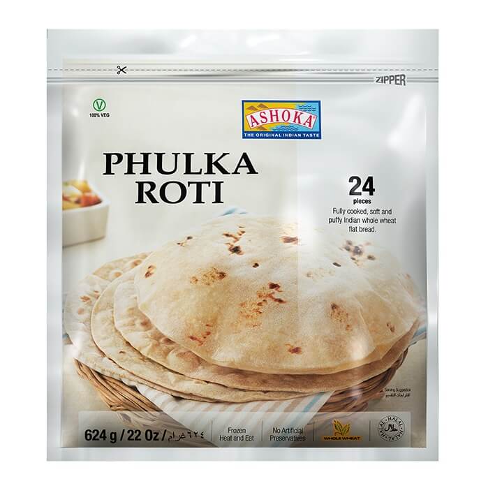 ASHOKA 24PC PHULKA ROTI 624GM