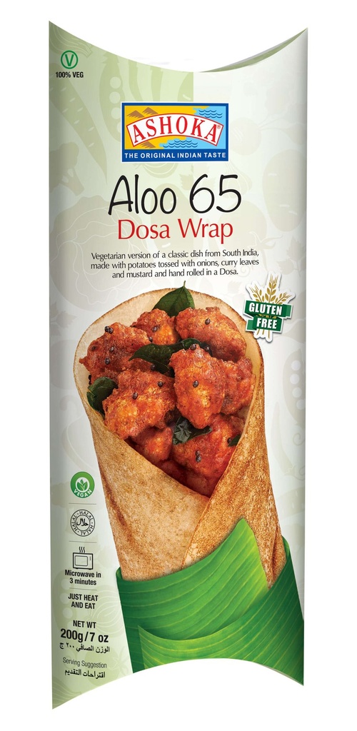 ASHOKA 1PC DOSA ALOO WRAP 200GM