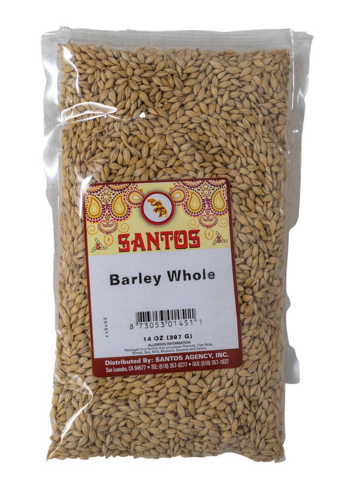 SANTOS BARLEY WHOLE WITH HUSK 14OZ