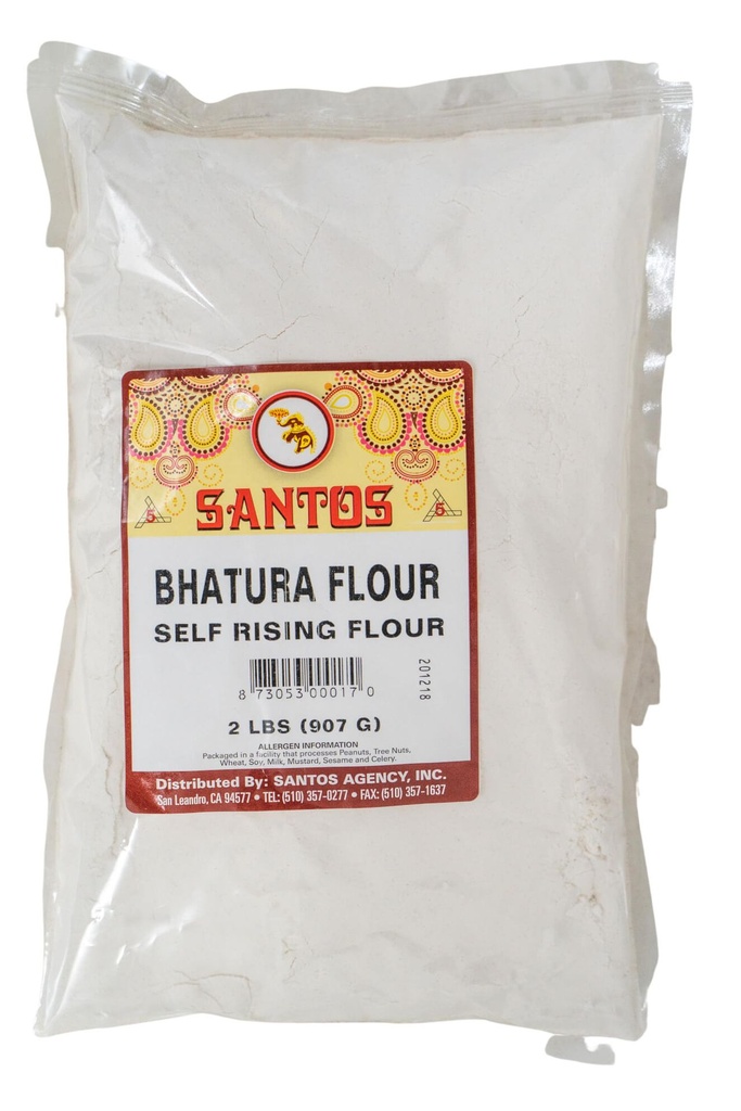 SANTOS BHATURA FLOUR SELF RISING 2LB