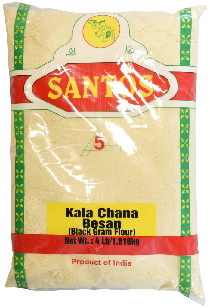 SANTOS KALA CHANA BESAN 4LB