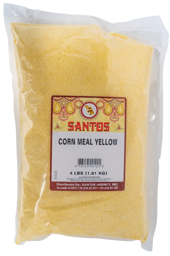 SANTOS YELLOW CORN MEAL 4LB