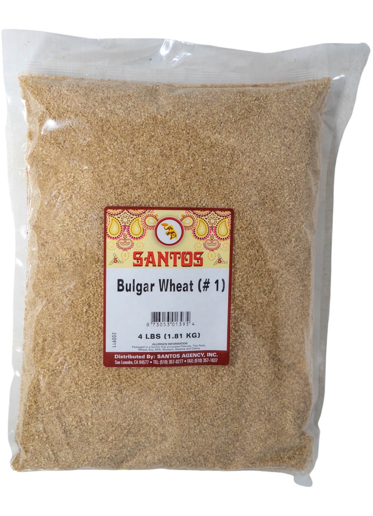 SANTOS BULGAR WHEAT #1 4LB