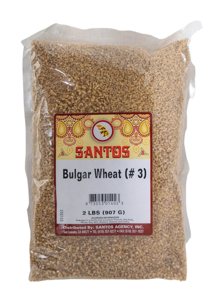 SANTOS BULGAR WHEAT #3 2LB