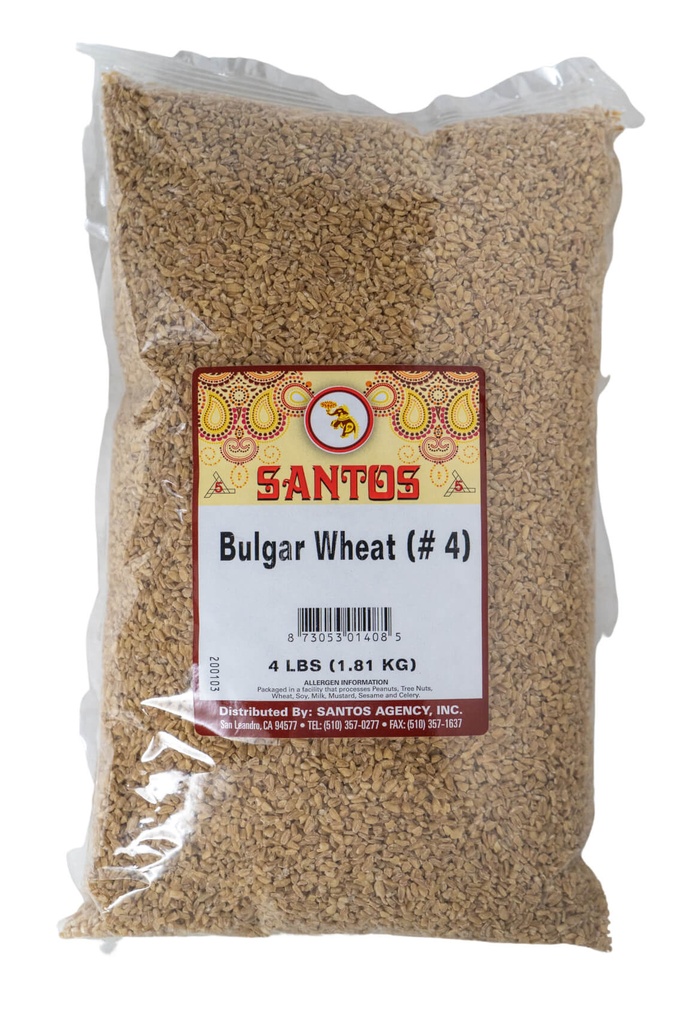 SANTOS BULGAR WHEAT #4 4LB