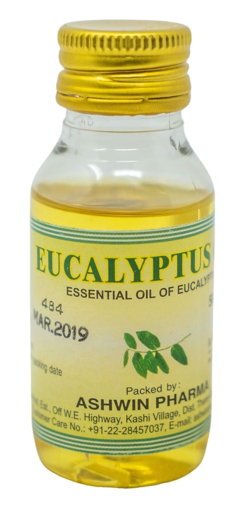 ASHWIN EUCALYPTS OIL 50ML