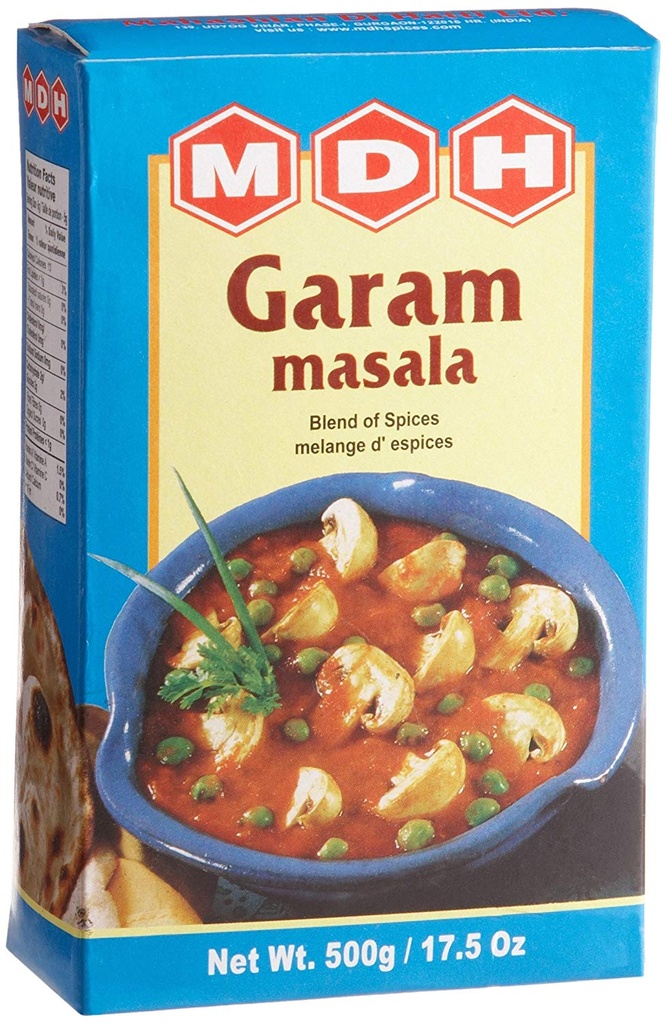 MDH GARAM MASALA 500 GM