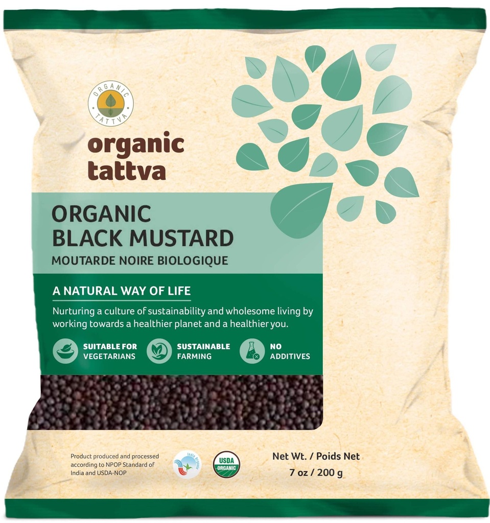 ORGANIC TATTVA BLACK MUSTARD 7OZ