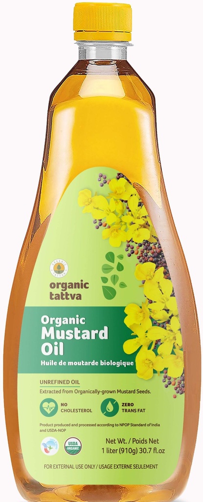 ORGANIC TATTVA MUSTARD OIL 1LT