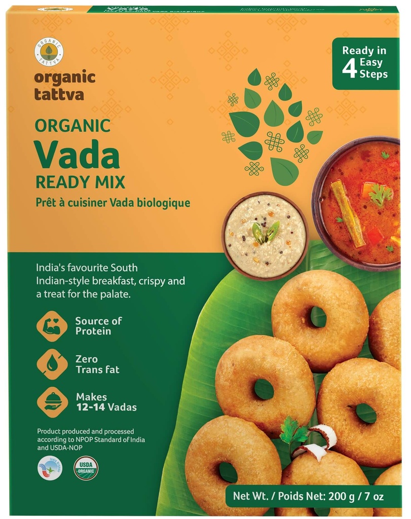 ORGANIC TATTVA VADA READY MIX 7OZ