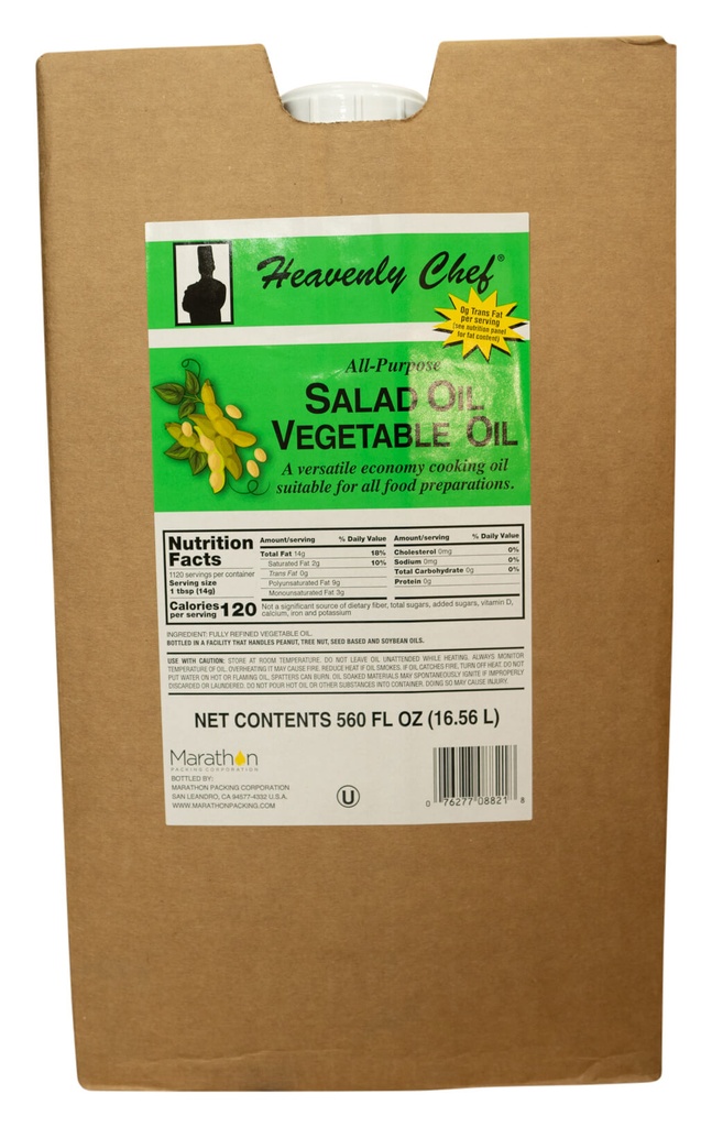 CHEF'S VEGETABLE OIL 35LB