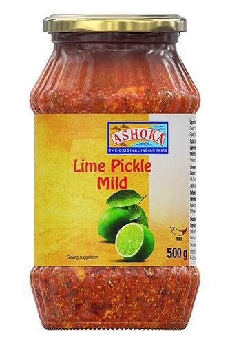 ASHOKA LIME PICKLE IN OIL MILD 500GM