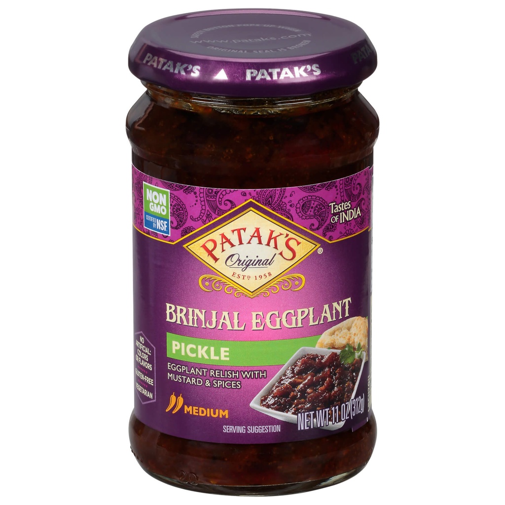 PATAK BRINJAL PICKLE 10 OZ