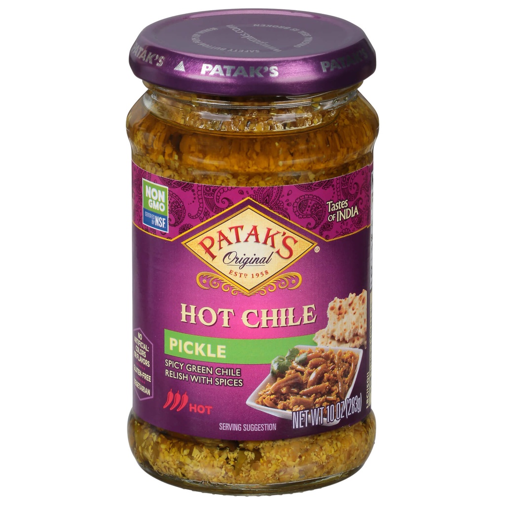 PATAK CHILLI PICKLE 10 OZ(12/25)