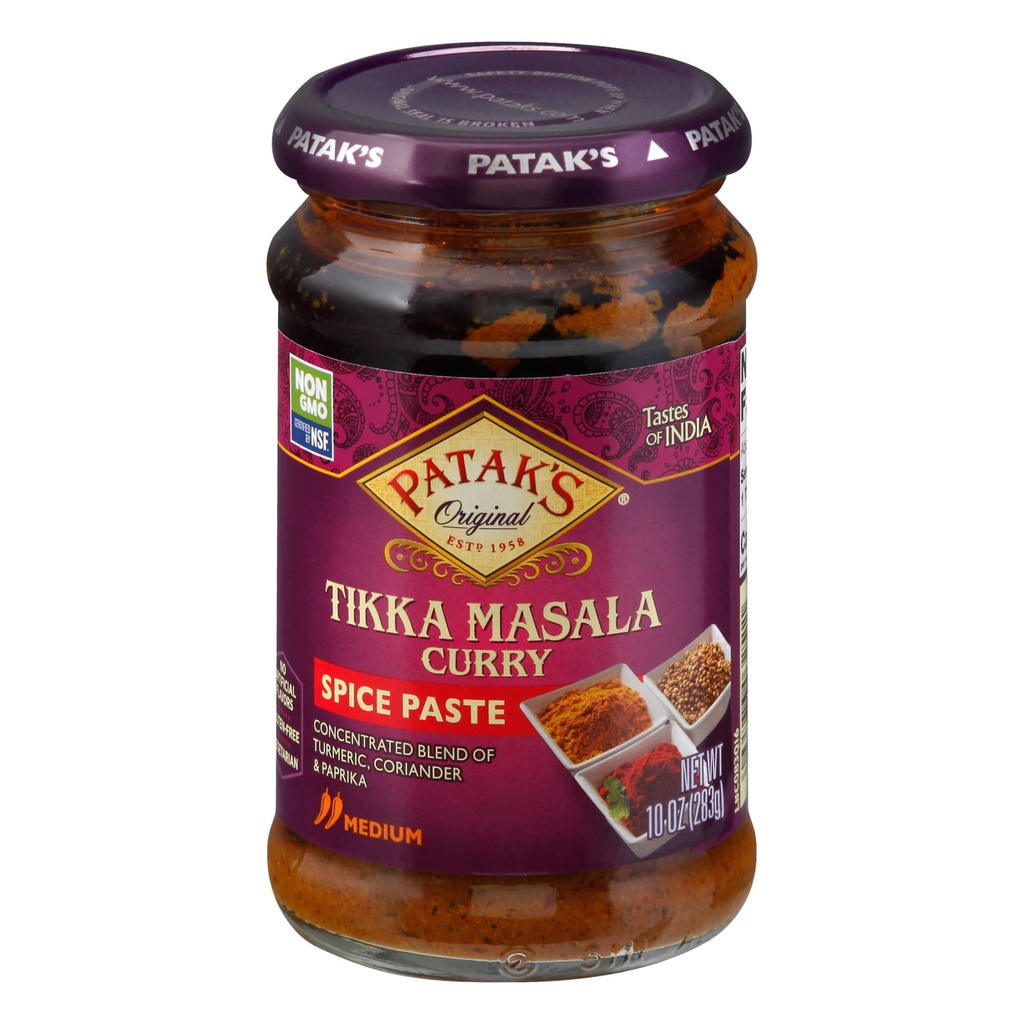 PATAK TIKKA MASALA(CURRY) PASTE 10OZ(03/25)