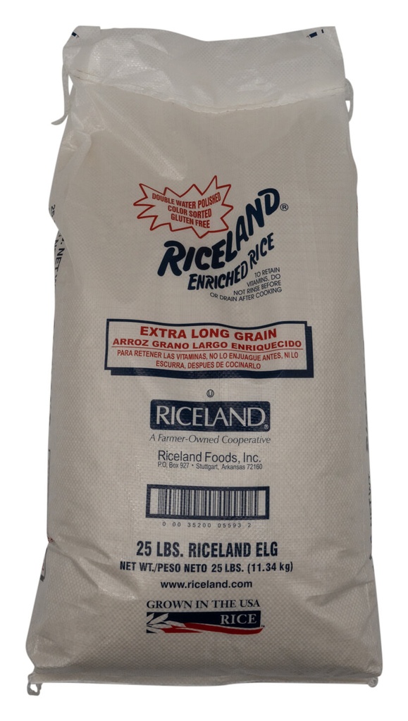 RICELAND LONG GRAIN RICE 25LB