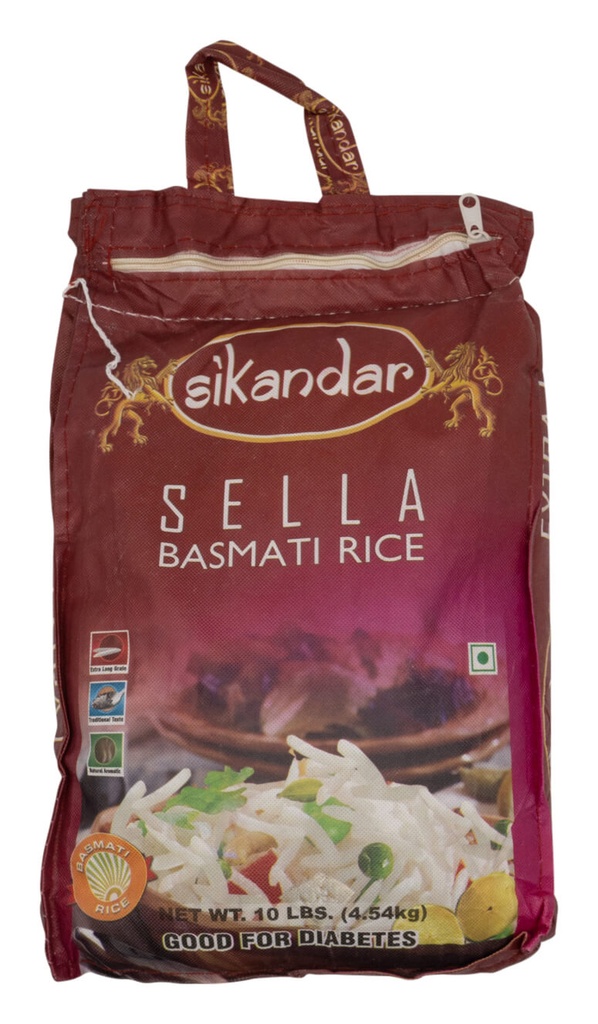 SIKANDAR SELA BASMATI 10LB