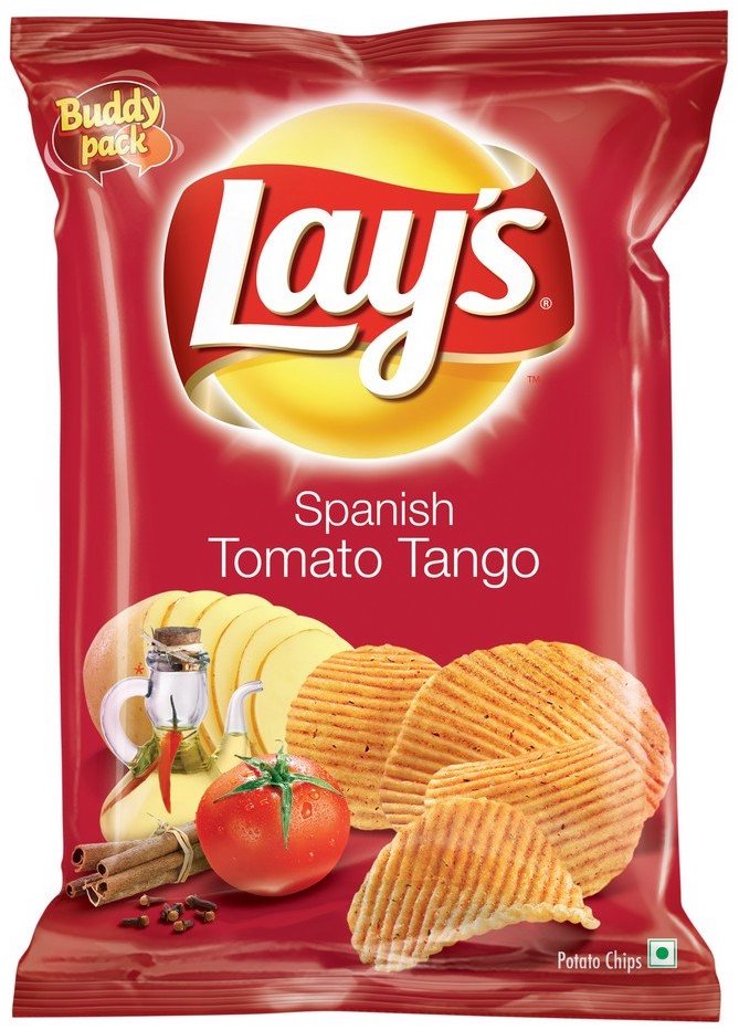 LAYS SPANISH TOMATO CHIPS 50GM