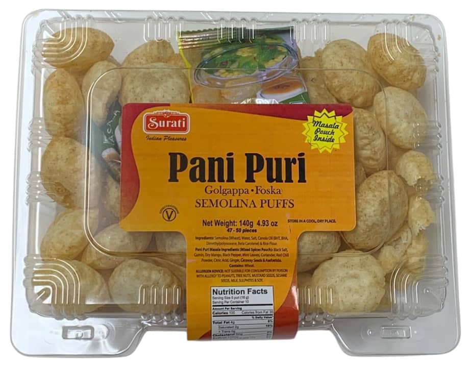 SURTI PANI PURI US PACK 50PC