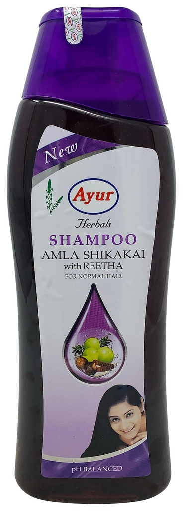 AYUR SHAMPOO AMLA SHIKAKAI REETA 1LT