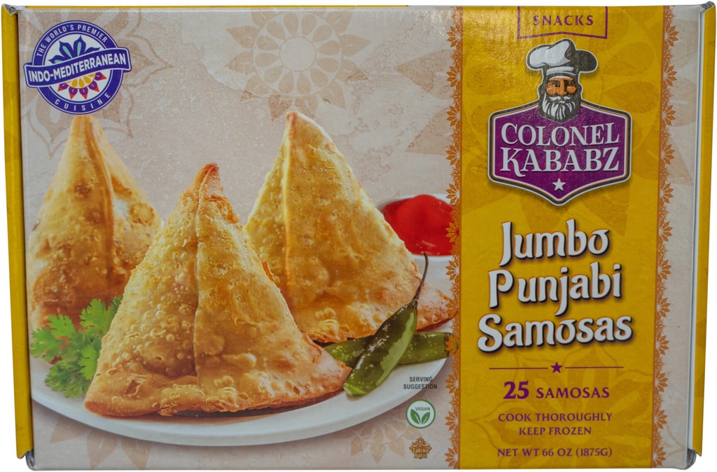 COLONEL KABABZ CRISPY LAMB SAMOSA 312GM (11/25)