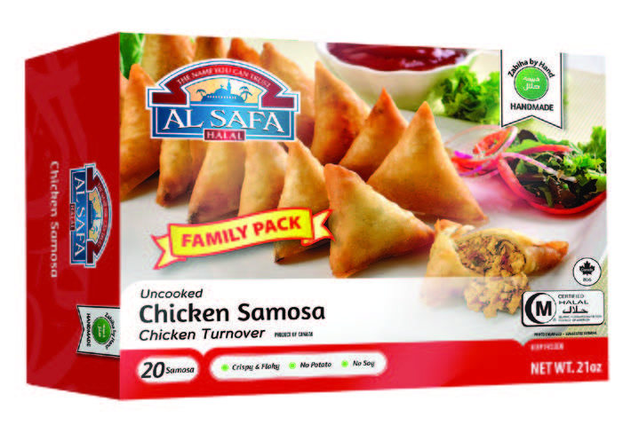 AL SAFA CHICKEN SAMOSA FAMILY PACK 21OZ