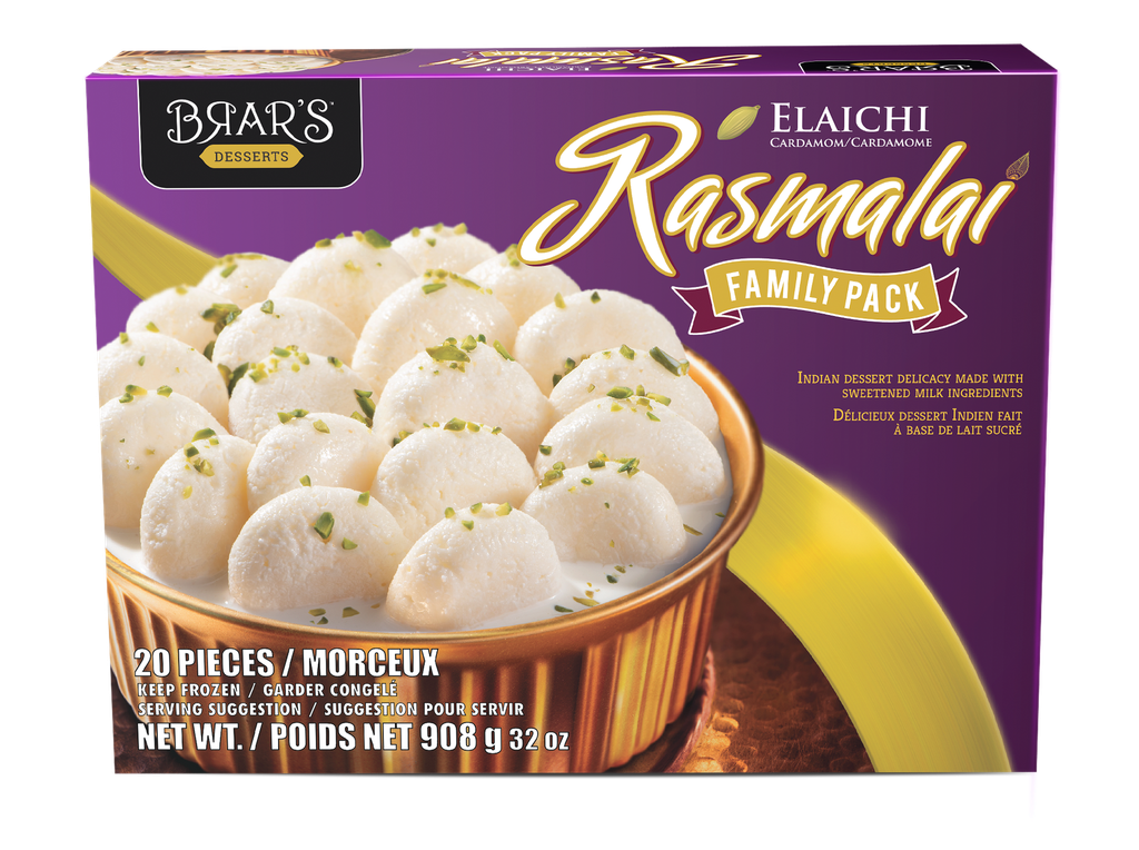 BRAR'S ELAICHI RASMALAI FP 908GM (SRP $10.99)