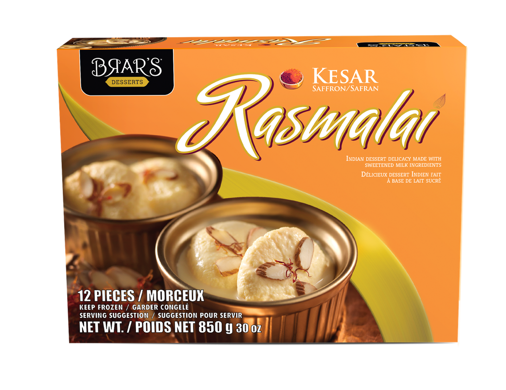 BRAR'S KESAR RASMALAI 850GM 12 PC (SRP $10.99)