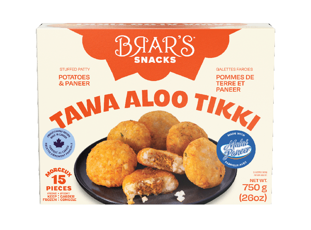 BRAR'S TAWA ALOO TIKKI 750GM (SRP $9.99)