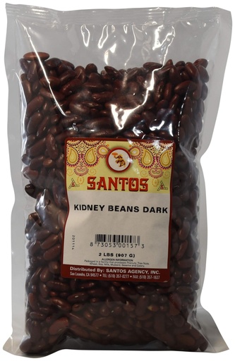 [BN3A] SANTOS DARK KIDNEY BEANS 2LB