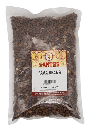 [BN4B] SANTOS FAVA BEANS SMALL 4LB