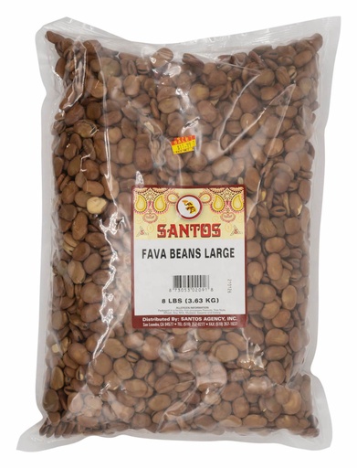 [BN5C] SANTOS FAVA BEANS LARGE 8LB