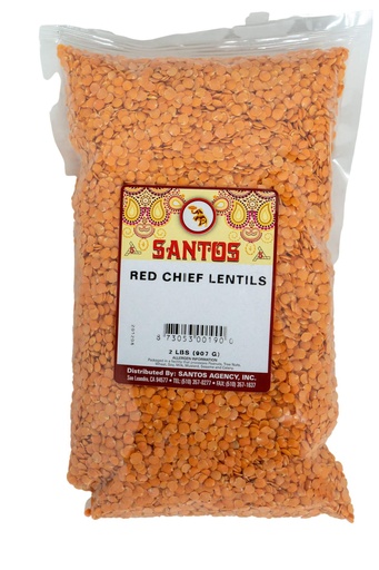 [BN29A] SANTOS RED CHIEF LENTIL 2LB