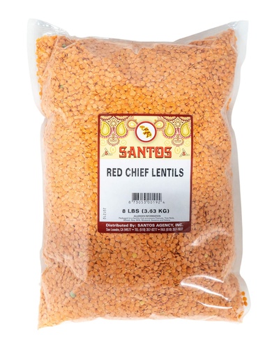 [BN29C] SANTOS RED CHIEF LENTIL 8LB