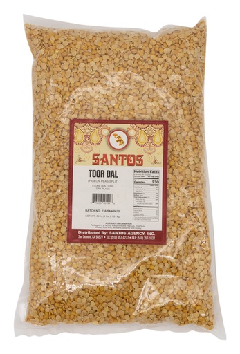 [BN33B] SANTOS TOOR DAL PLAIN 4LB