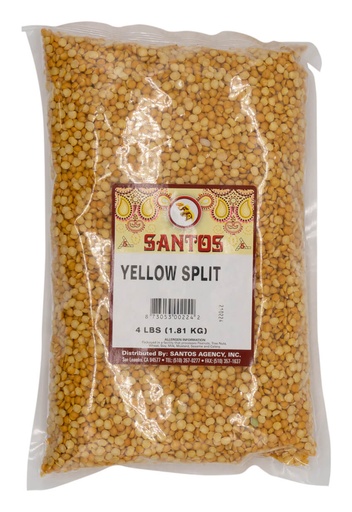 [BN44B] SANTOS YELLOW SPLIT PEAS 4LB