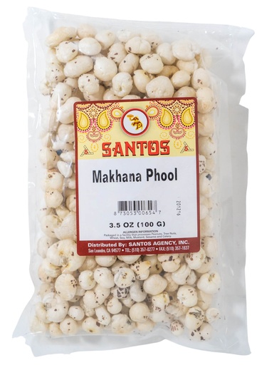 [FN23A] SANTOS PHOOL MAKHANA 3.5OZ