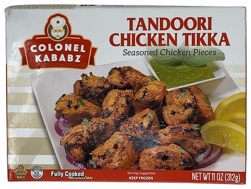 [FR185] COLONEL KABABZ TANDOORI CHICKEN TIKKA 312GM(08/25)