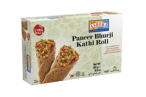 [FR93] ASHOKA 2PC PANEER BHURJI ROLL 300GM