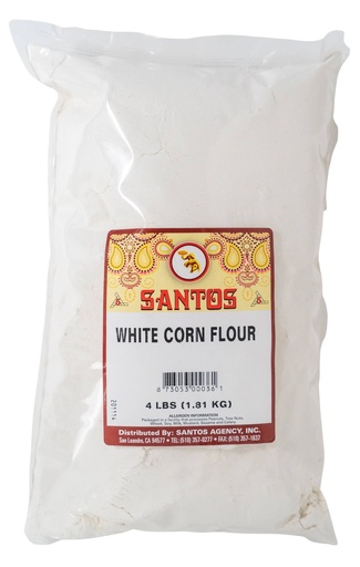 [GR16B] SANTOS WHITE CORN FLOUR 4LB