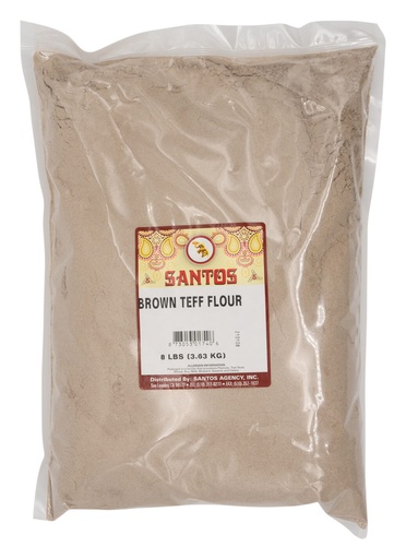 [GR54C] SANTOS BROWN TEFF FLOUR 8LB